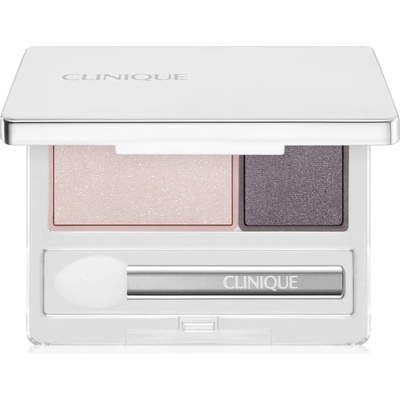 Clinique All About Shadow Duo Relaunch duo oční stíny Duo Uptown/Downtown Shimmer/Matte 1,7 g