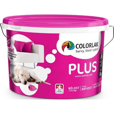 Colorlak PROINTERIÉR Plus V 2098 / Bílá / 1,5Kg malířská barva disperzní C0100