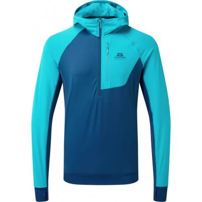 Mountain Equipment Aiguille Hooded Top Majolica Blue