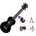Mahalo MR1-BK Deluxe SET Black Сопрано укулеле (MR1-BK-SET1)