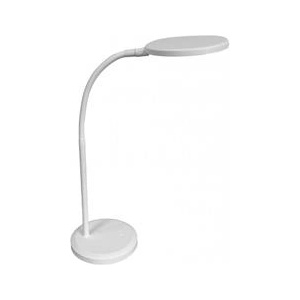Alba Настолна лампа, led, 8, 3 w, въртяща се, alba, бяла ledmoov bc (ledmoov bc)