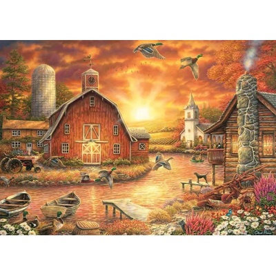 Art Puzzle - Puzzle Pinson: A new Day 3000 - 3 000 piese