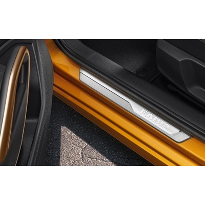 Škoda Fabia IV-Přední dekorativní prahové lišty 2 ks 6VA071303 | Zboží Auto