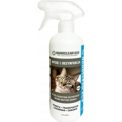 Sprej Nanoclean AC8 boj s vôňou 490 ml