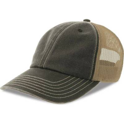 Atlantis Headwear K Vintage Trucker Teon 6 panelová COT330303y2299 olive/khaki Olivová/khaki
