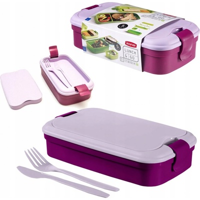 Curver box Lunch&Go fialový
