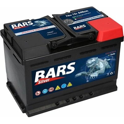 Bars 12V 74Ah 640A GS74