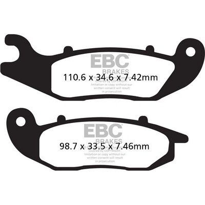 EBC Brzdové destičky FA465R