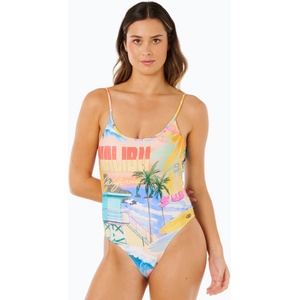 Rip Curl Дамски цял бански Rip Curl Hotel Malibu Cheeky multicolor