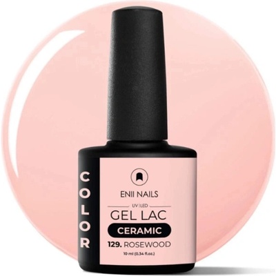 ENII NAILS Gel lak Ceramic 129 Rosewood 10 ml