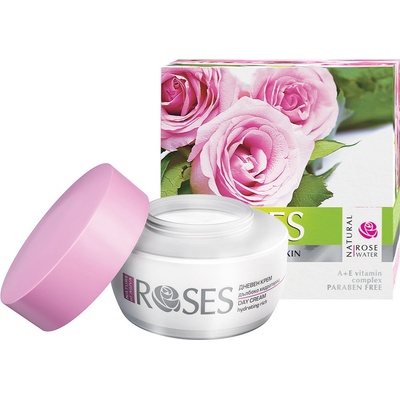 Nature of Agiva Roses Дневен крем за нормална към смесена кожа, 50 ml