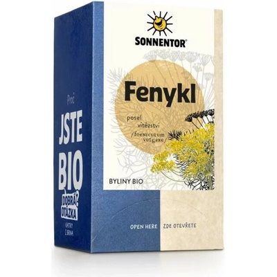 Sonnentor fenykl bio 27 g balení 6 ks
