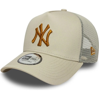 NEW ERA-940 Af trucker MLB League essential NEYYAN TRUCKER Béžová