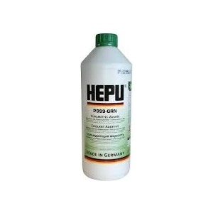HEPU Зелен антифриз концентрат hepu p999 grn 1, 5л