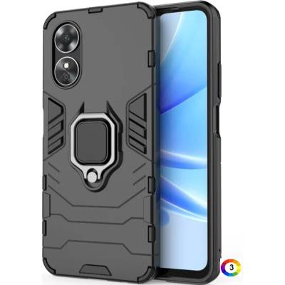OPPO A17 Удароустойчив Ring Holder Калъф и Протектор