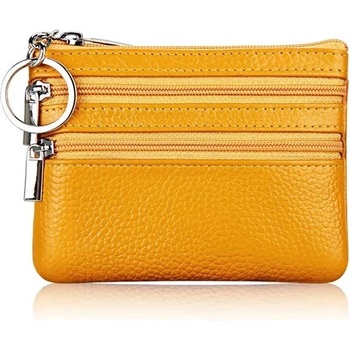 DELIS Ключодържател, Veona PT1415, естествена кожа, жълт (PT1415)