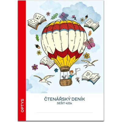 Optys Sešit č. 423 čtenářský deník A4 linkovaný