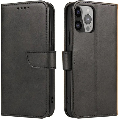 HQWear Кейс HQWear за iPhone 15 Plus, със стойка, черен (9145576279212)