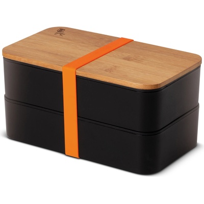 Berlinger Haus BH-7206 Black Silver Collection Кутия за обяд от 2 части с бамбуков капак (BH-7206)
