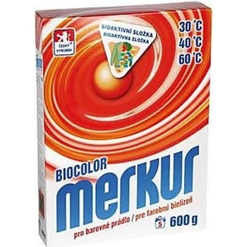 Merkur BioColor prášek na barevné prádlo 600 g