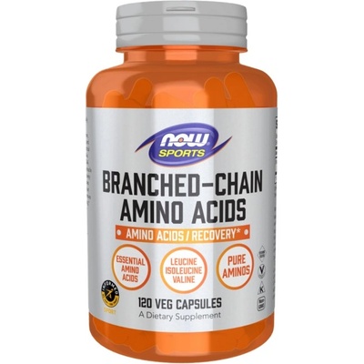 NOW Branched Chain Amino Acids / BCAA [120 капсули]