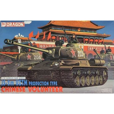 DRAGON Model Kit tank 6804 JS-2m UZTM PRODUCTION TYPE CHINESE VOLUNTEER 1:35