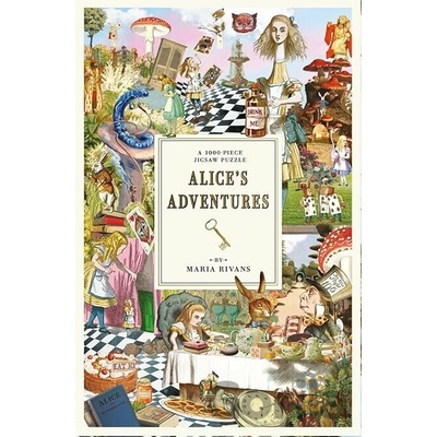 Jigsaw Alices Adventures A Maria Rivans 1000 dielov