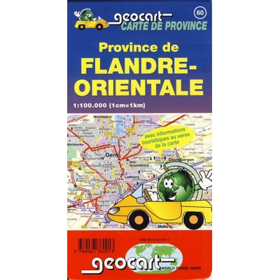 mapa Flandre east 1:100 t. provincie
