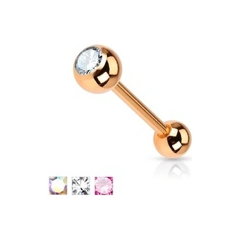 Piercingate piercing do jazyka PCI00312 čirá 5/