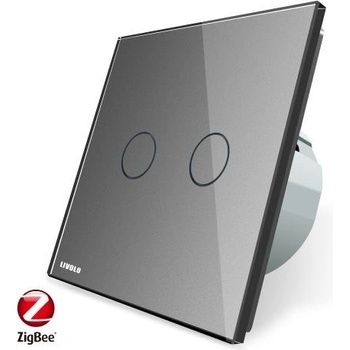 Image 1 of Livolo -WW-C702SZ -ZigBee Двоен девиаторен сензорен ключ