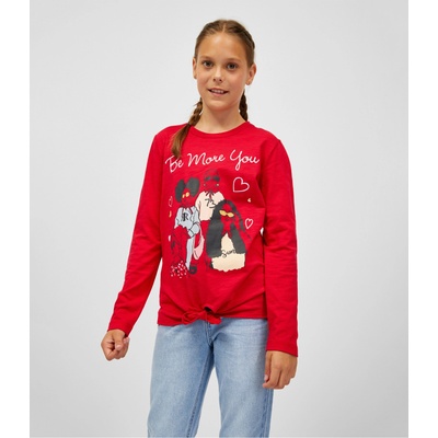 SAM 73 Червена тениска с дълъг ръкав за момичета SAM 73 Vadania Sam 73 | Cherven | Момичешки | 160