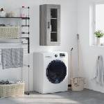 vidaXL Стенен шкаф сив сонома 34, 5x34x90 см (828938)