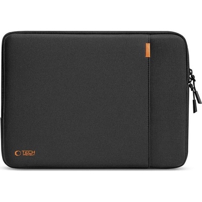 Tech-Protect Текстилен калъф за MacBook Air 13, MacBook Pro 13, MacBook Pro 14 и лаптопи до 14 инча - Tech-Protect Defender Laptop Sleeve 14 (черен) (THP3906)