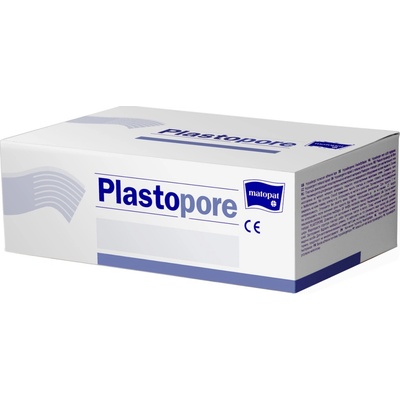Matopat Náplasť z netkanej textílie Matopat Plastopore na citlivú pokožku 2,5 cm x 5 m 22 ks
