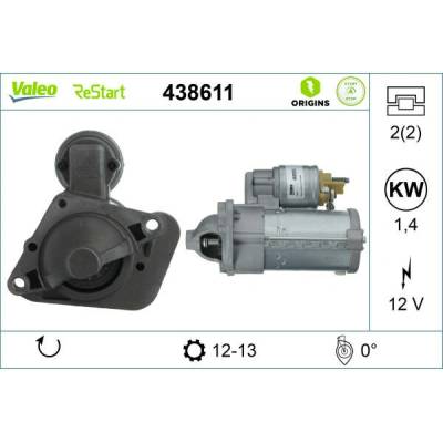 Startér VALEO 438611