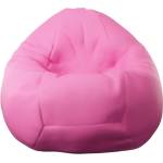 Pufrelax Пуф круша 520л. , Nirvana Gigant - Pink, Еко кожа, Пълнеж от Полистиролни перли (PUF-G-NGG-AR-PNK)