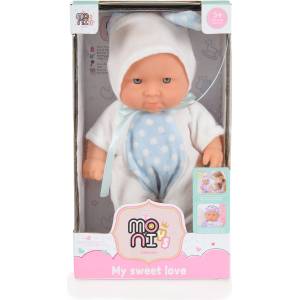 Moni Детска кукла Moni - Bunny White, 20 cm (110250)