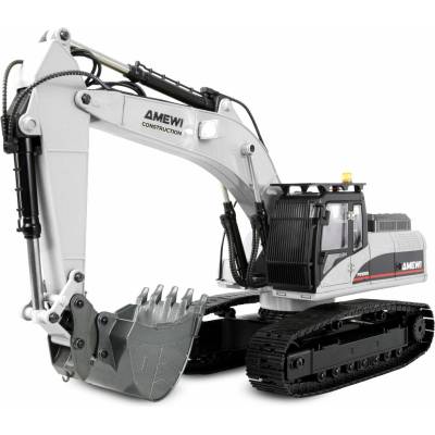 Amewi RC G705E Excavator Metal White 1/14 RTR