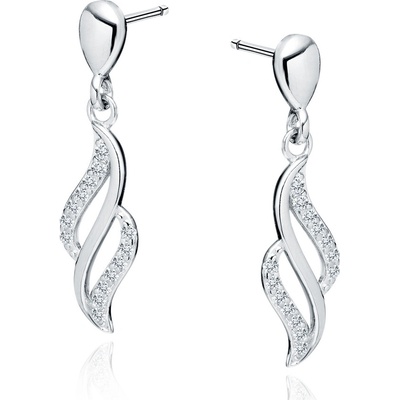 Olivie strieborné náušnice MAGIC 4107