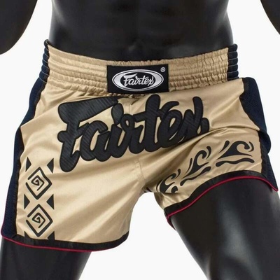 Muay Thai trenky FAIRTEX khaki