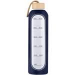 KiCA Glass bottle KiCA Hydro Glass 1000 ml - garnet