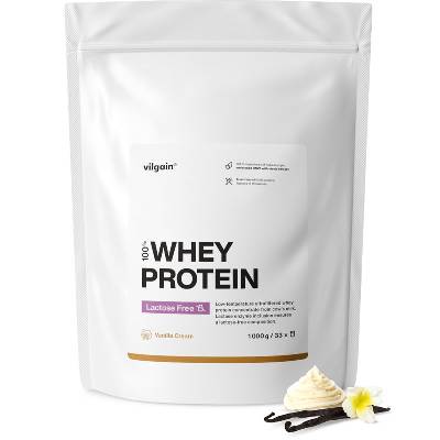 Vilgain Lactose Free Whey Protein – Vanilkový krém 1 000 g