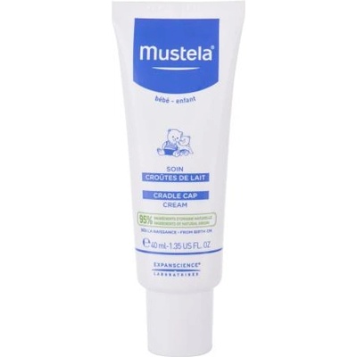 Mustela Bébé Cradle Cap крем против лющене на скалпа 40 ml