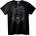 NOONEBRAND Тениска Цветен Череп с Крила - 3XL, White