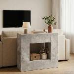 vidaXL Бетонно Сиво 82 x 29 x 74 см (899872)