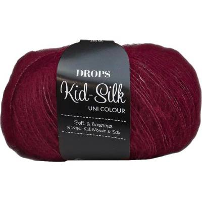 Drops Kid-Silk 70 bordó