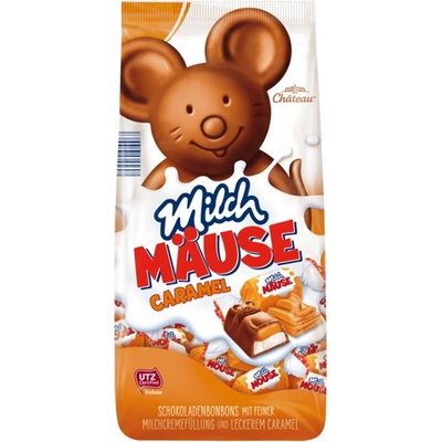 Milch-Mause čokoládové cukríky Choceur karamel 210 g