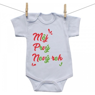 Boodyy Body s krátkym rukávom Môj prvý Nový rok