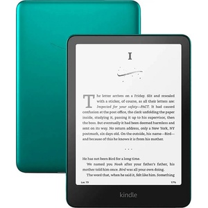Amazon eBook четец Kindle Paperwhite 7", 16GB, 2024, 12 генерация, IPX8, зелен, с (KINDLE-EBOOK-PW-2024-ADS1) Четец за Е-книги