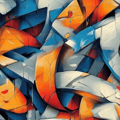 Takoy Teplákovina Milano 150 cm grey graffiti